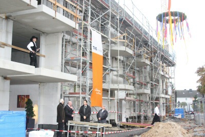 Richtfest Sophiastraße